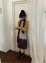 26FW★ [BAONHAUS] Cotyren Round Knit Cardigan