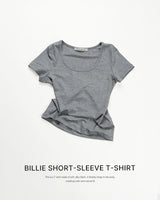 [ORIGINAL] Billie U-neck short-sleeve T-shirt