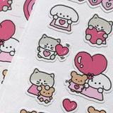 [MADE] PeaceLoveHappy ステッカー パック