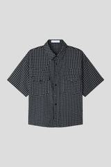 Pine Cropped Check Shirt