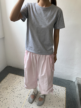 nice banding bermuda pants
