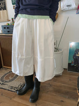 [unisex] リュヒニ コットン カット バミューダ パンツ