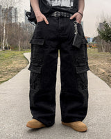 Tech Double Cargo Wide Pants