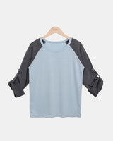 Miol Raglan Roll-Up T-Shirt