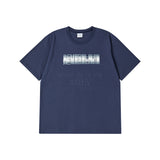 24FW SHAKE LOGO SHORT SLEEVE T-SHIRT NAVY