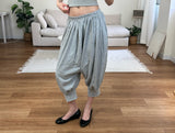 puff capri pants