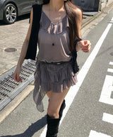 poa tales frill long bustier ops