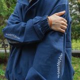 Pullover work shirt / Blue