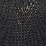 Black Crocher Knit Vest