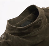 Suede Rider Cropped Jacket