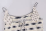Liora Stripe Ribbon Camisole