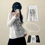 グロン ヴィンテージ レタリング ロングスリーブ Tシャツ