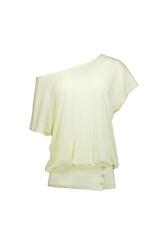 Drape Mini Dress [Lemon]