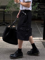 ツーヘリンボーンバミューダパンツ