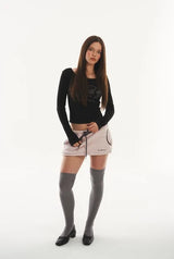 Dotty tee - black