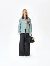 13DE MARZO Pilot Bear Travel Bag Smal Black