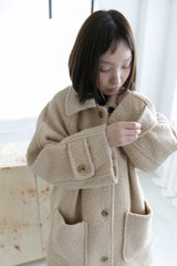 teddy boucle coat(2colors)