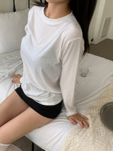 LS スタンダードピュアプレーンロングスリーブTシャツ (2 colors)