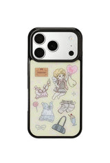 【即日発送】Angel dress-up iphone case