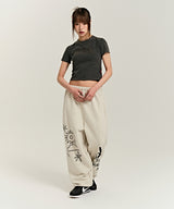 SUNMARK SWEAT PANTS (OATMEAL)