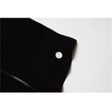 LUNA HOODED CROP 2WAY ZIP UP SLEEVELESS BLACK