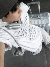 Silver Cord List Short Sleeve Tee