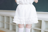 apron フリルスカート
