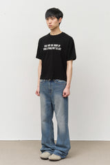 Poet Slab Cropped Top