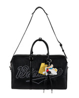 13DE MARZO Pilot Bear Travel Bag Medium Black