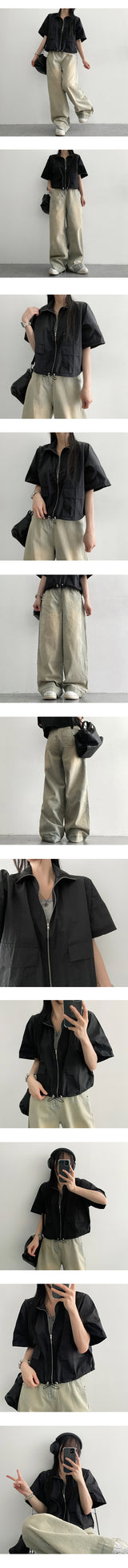 E-Mansandy Wide Denim Pants