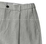 Ever Ranger Round Tuck Side Banding Semi-Wide Slacks
