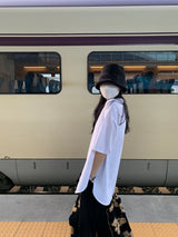 ナットリンUネックTシャツ