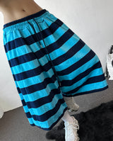 Frisening Stripe Bermuda Shorts 4color