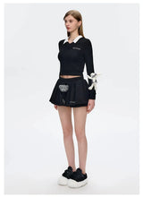 13DE MARZO Bear A-Line Skirt