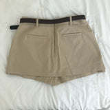 basic mini skirt pants