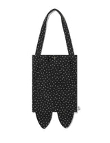 ラビット スター リバーシブル エコバッグ(CHARCOAL)