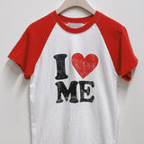 I Love Raglan Short-Sleeved T-Shirt