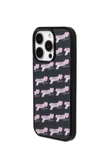 【即日発送】バブルガムiPhoneケース チャコール