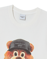 25FW 3D ACベアフェイスショートスリーブTシャツ クリーム