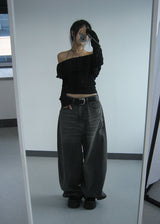 MEGA BIG WIDE DENIM