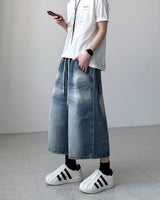 Error Washed Bermuda Denim