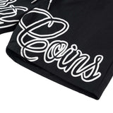 Script Logo Nylon Shorts - Black