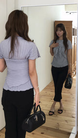 Cosmos pleats top 