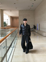 Chroma High Neck Knit Padding 2C