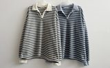 Momo Dangala Loose Fit Collar Sweatshirt