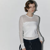 Allure label tee White