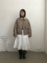 [MD Pick] Grunge Leather Mustang Jacket (2color)