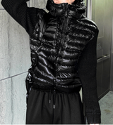 Romtel Dark Black Lightweight Padding + Black Knit