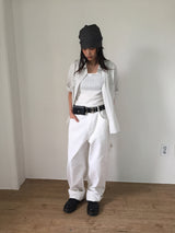 【即日発送】YWD STUDDED WALLET BELT (1color)