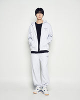 25FW ボーダーラインロングパンツ メランジ